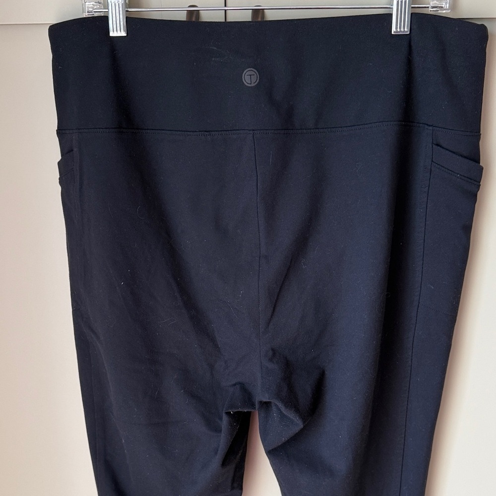EUC T by Talbots Black Leggings SZ XL - Picture 13 of 14